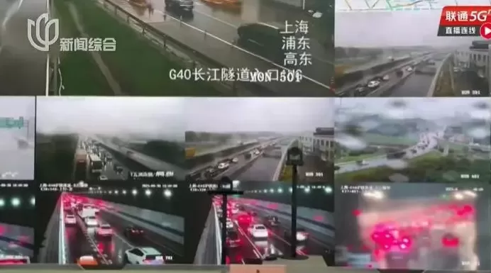 第一批“聪明人”已堵懵！上海的机场、火车站也全部爆满，高速“猪肝红”预警，直击现场-第30张图片-