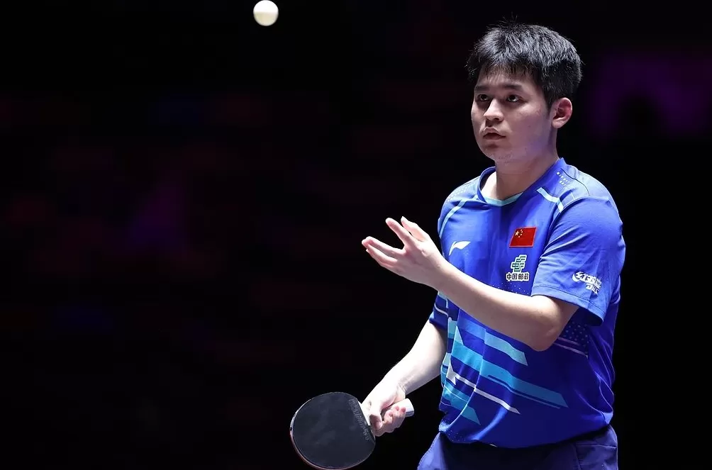 3比1战胜户上隼辅，林诗栋向着卫冕之路前行-第1张图片-