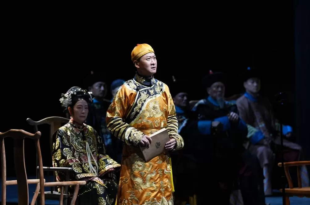 《北京法源寺》上海创造现象级热度，奚美娟田沁鑫共话合作-第7张图片-