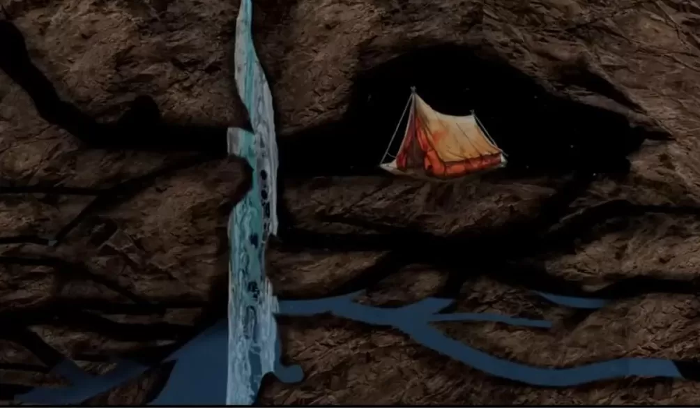 窒息！俄37岁男子独自硬闯世界最深洞穴，却忘带回程装备！悬吊地下1100米8个月才被发现…-第6张图片-