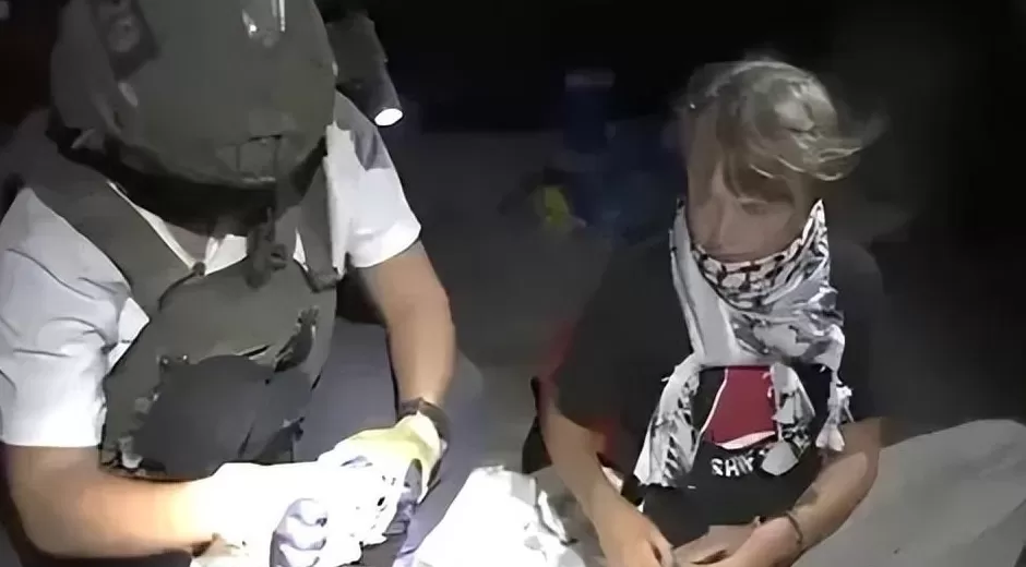 “环保少女”被以军扣押-第1张图片-