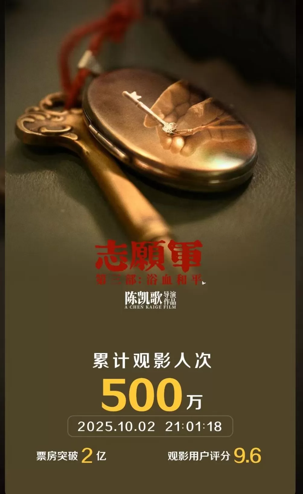 全国各地76家观影团共看《志愿军》，观众：国庆节最有意义的安排-第1张图片-