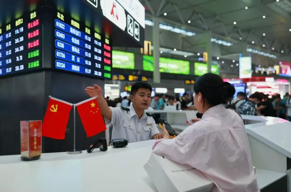 长三角铁路预计今日发送390万人次,同比增幅超过3.1%-第3张图片- 长三角铁路预计今日发送390万人次,同比增幅超过3.1%-第3张图片-