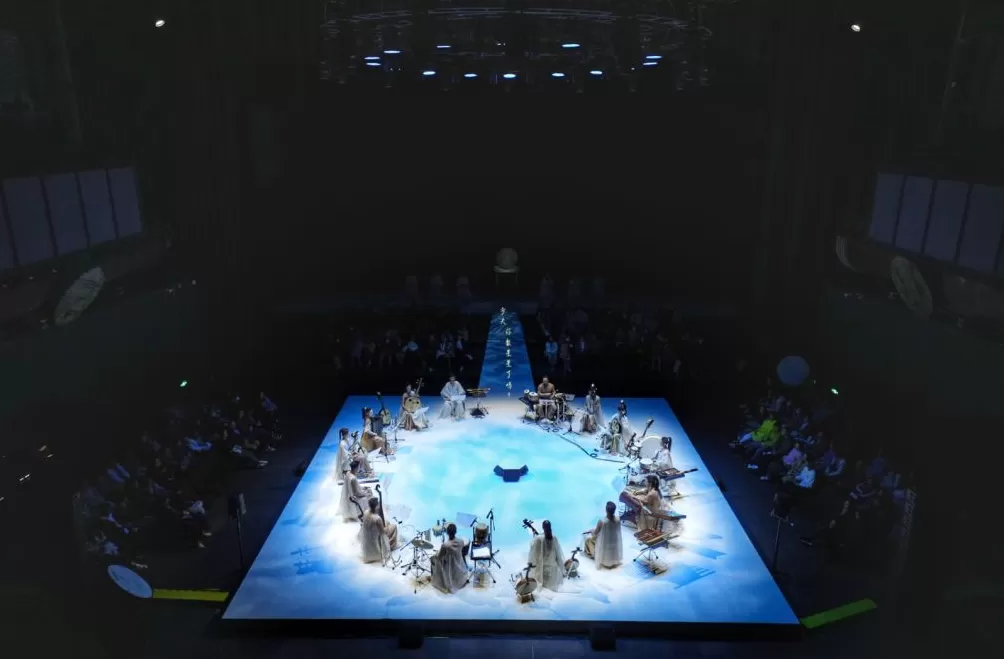 国庆也很忙，上海民族乐团以汗水和琴声谱写节日乐章-第4张图片-