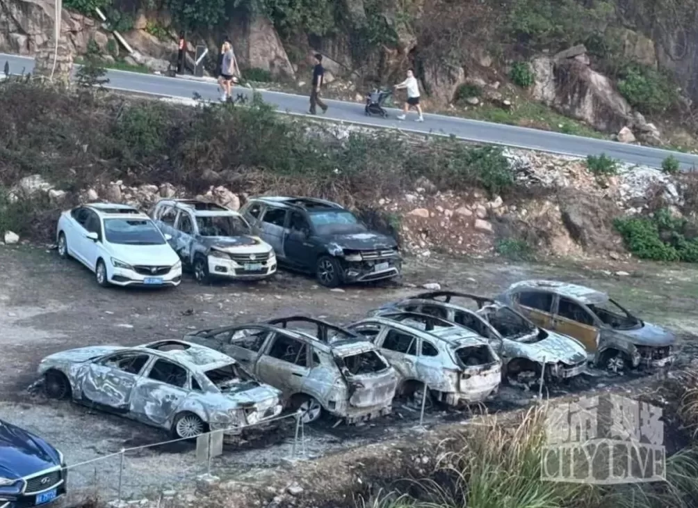 福建宁德通报“电车起火致多车焚毁”：火被扑灭，无人员伤亡，阿维塔最新回应-第4张图片-