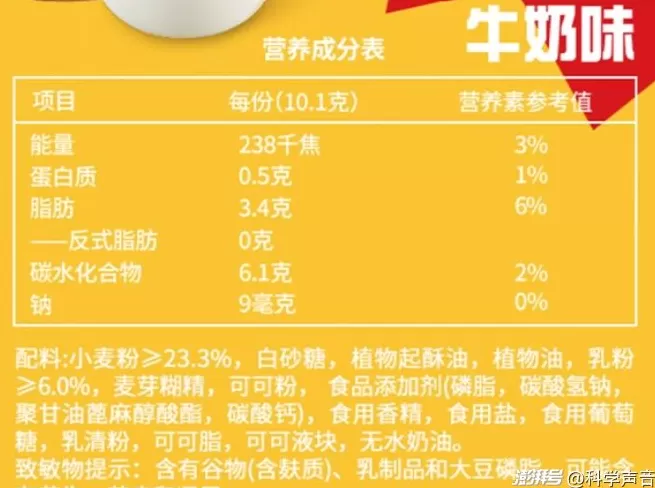 比配料表更重要的表,九成的人却从来不看-第7张图片- 比配料表更重要的表,九成的人却从来不看-第7张图片-