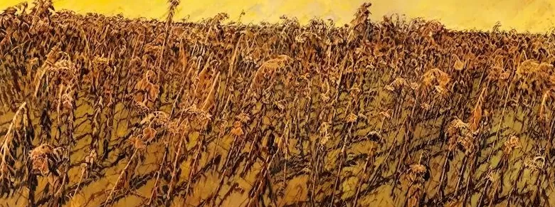 山水与葵原，宁波美术馆举办许江艺术展-第5张图片-