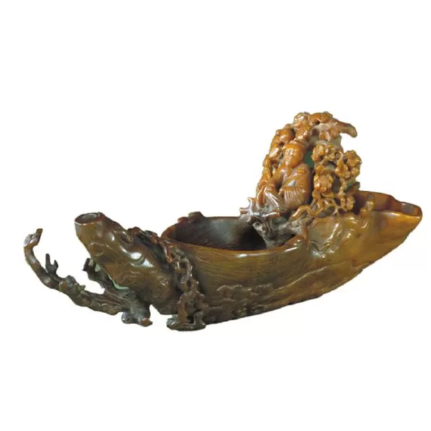 从吴文化博物馆藏朱碧山银槎杯看“仙人乘槎”形象的演变-第9张图片-