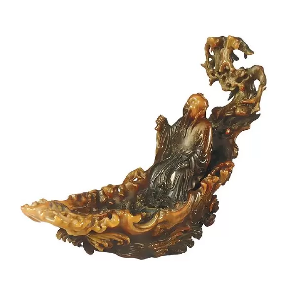 从吴文化博物馆藏朱碧山银槎杯看“仙人乘槎”形象的演变-第8张图片-