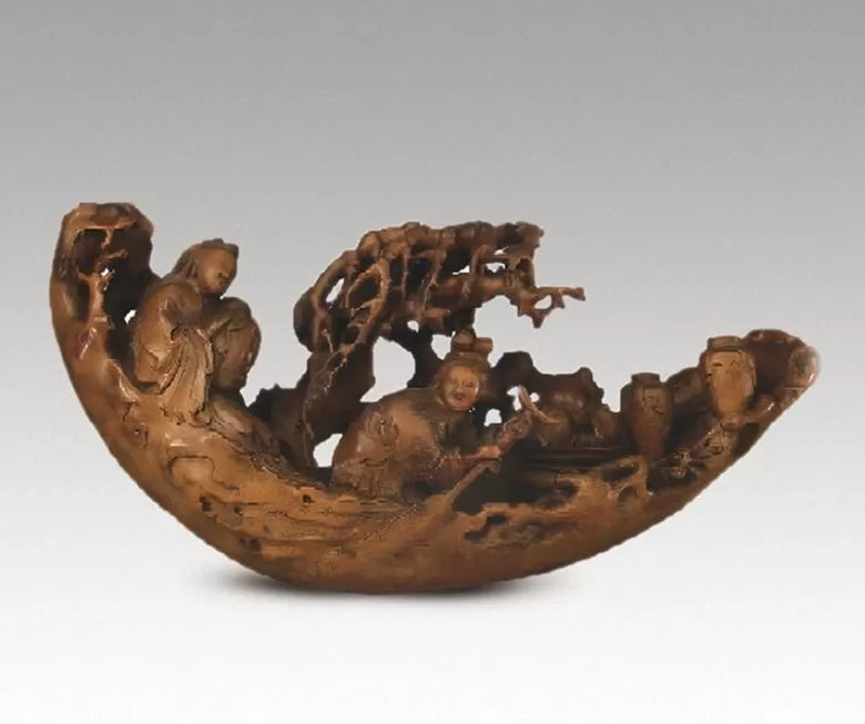 从吴文化博物馆藏朱碧山银槎杯看“仙人乘槎”形象的演变-第13张图片-