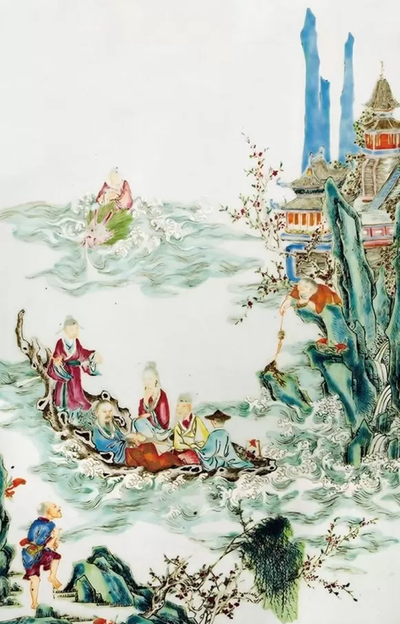 从吴文化博物馆藏朱碧山银槎杯看“仙人乘槎”形象的演变-第16张图片-