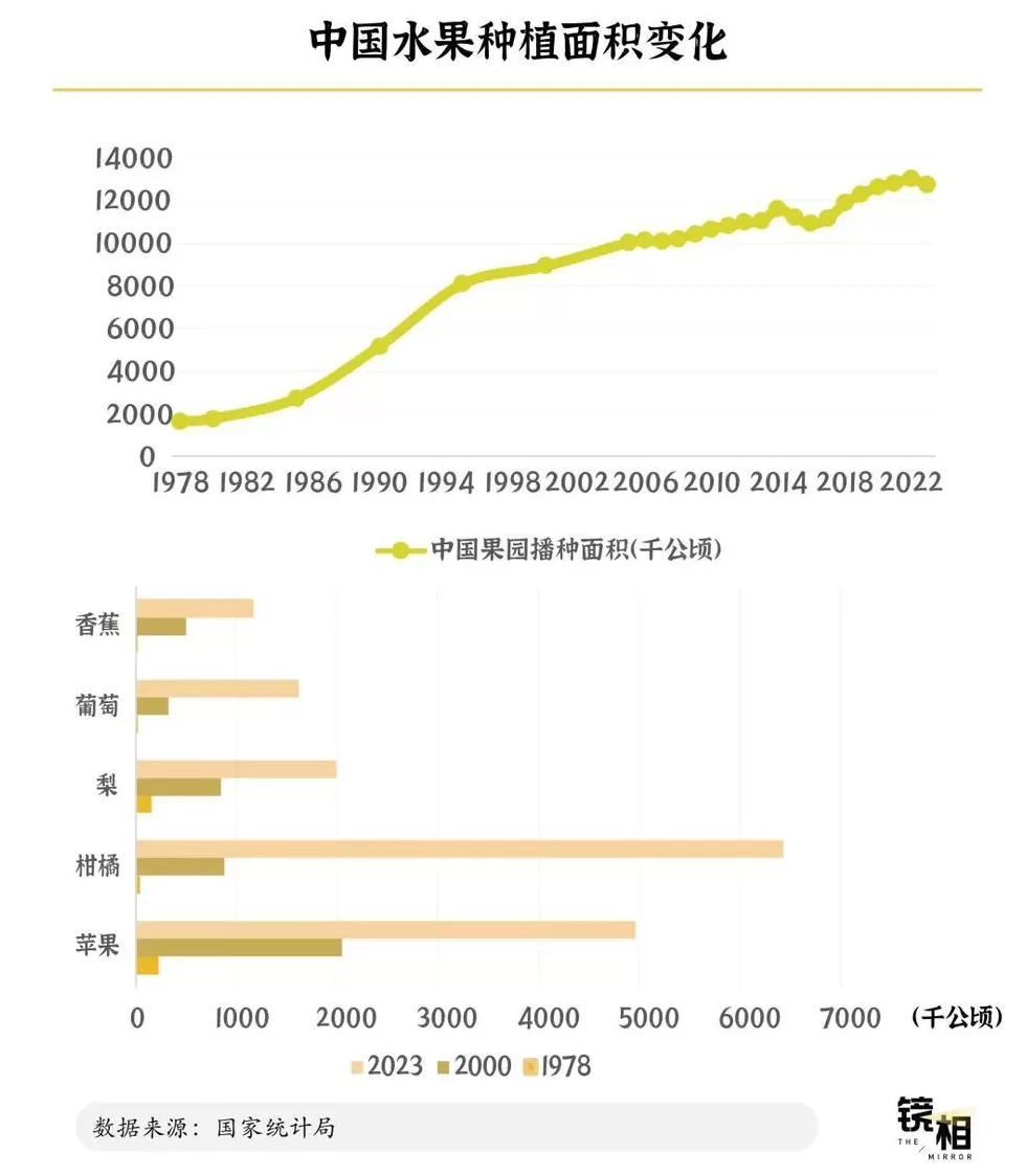 成为“水果第一大国”,中国用了60年-第7张图片- 成为“水果第一大国”,中国用了60年-第7张图片-