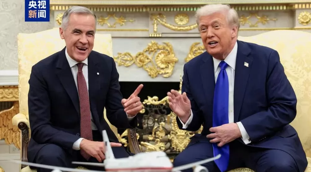 特朗普会见卡尼再次暗示将吞并加拿大-第1张图片-