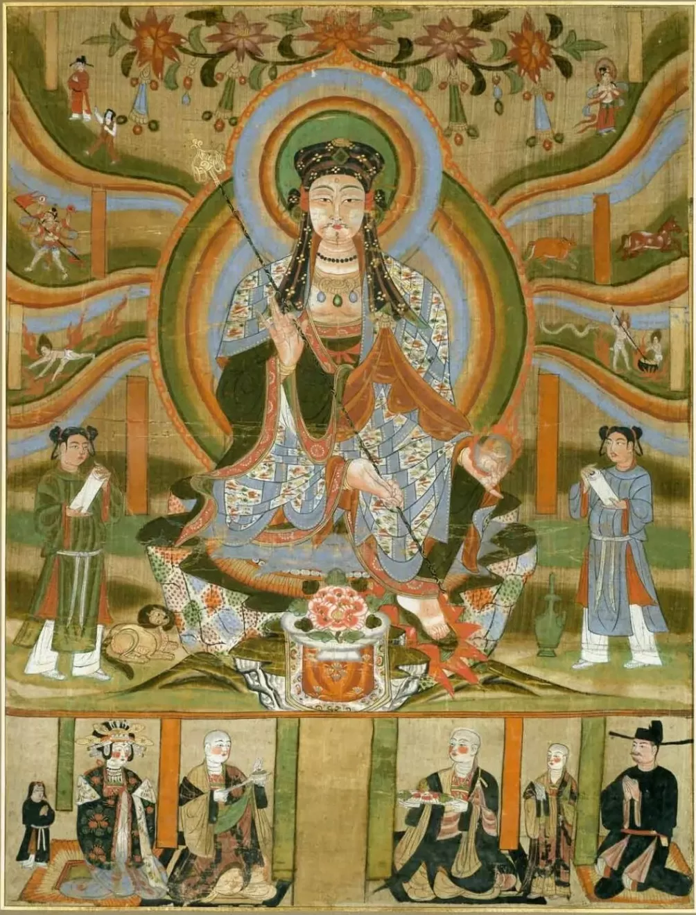 从敦煌艺术的地藏王菩萨说起-第3张图片-