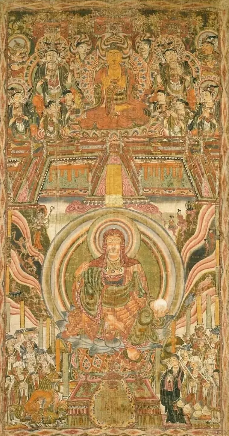 从敦煌艺术的地藏王菩萨说起-第7张图片-