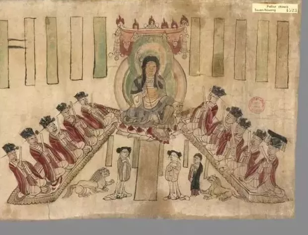 从敦煌艺术的地藏王菩萨说起-第9张图片-