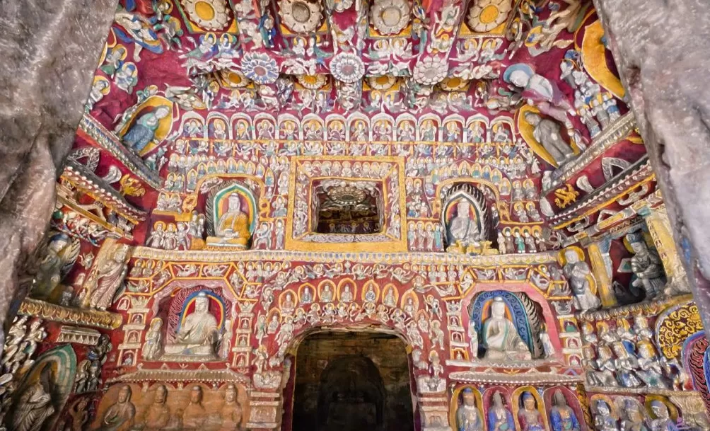 云冈石窟来上海“出差”了，第20窟西立佛复原像等重磅展品亮相-第2张图片-