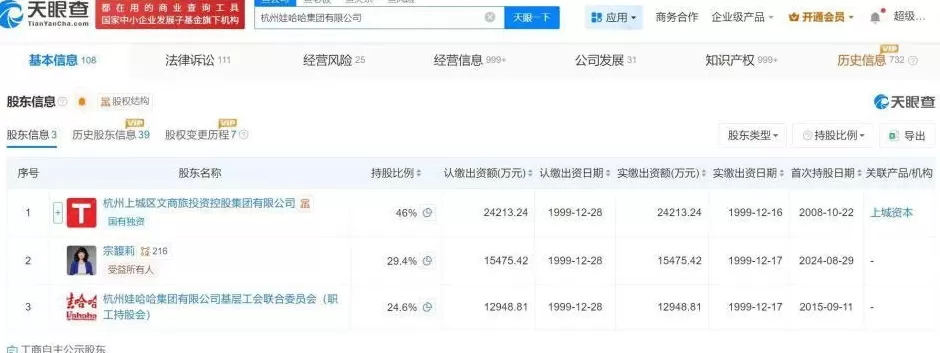娃哈哈回应宗馥莉辞职属实，离职或与“娃小宗”有关-第4张图片-