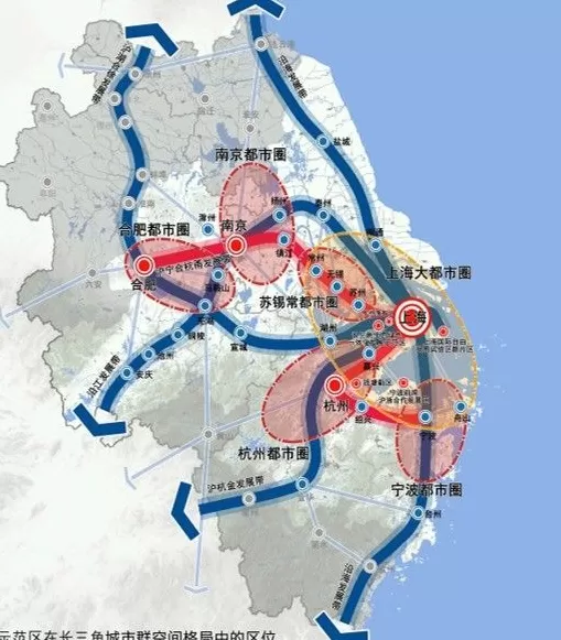 长三角同城化发展提速，如何重构上海大都市圈未来版图？-第3张图片-