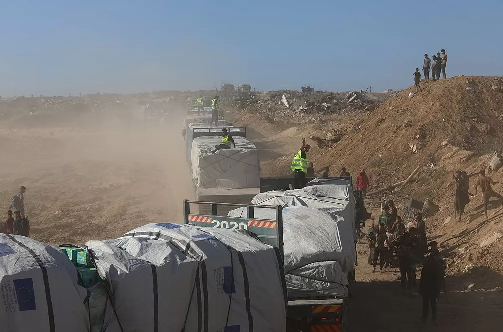 加沙停火·第1现场｜硝烟暂散归途已启：20 万人重返家园-第4张图片-