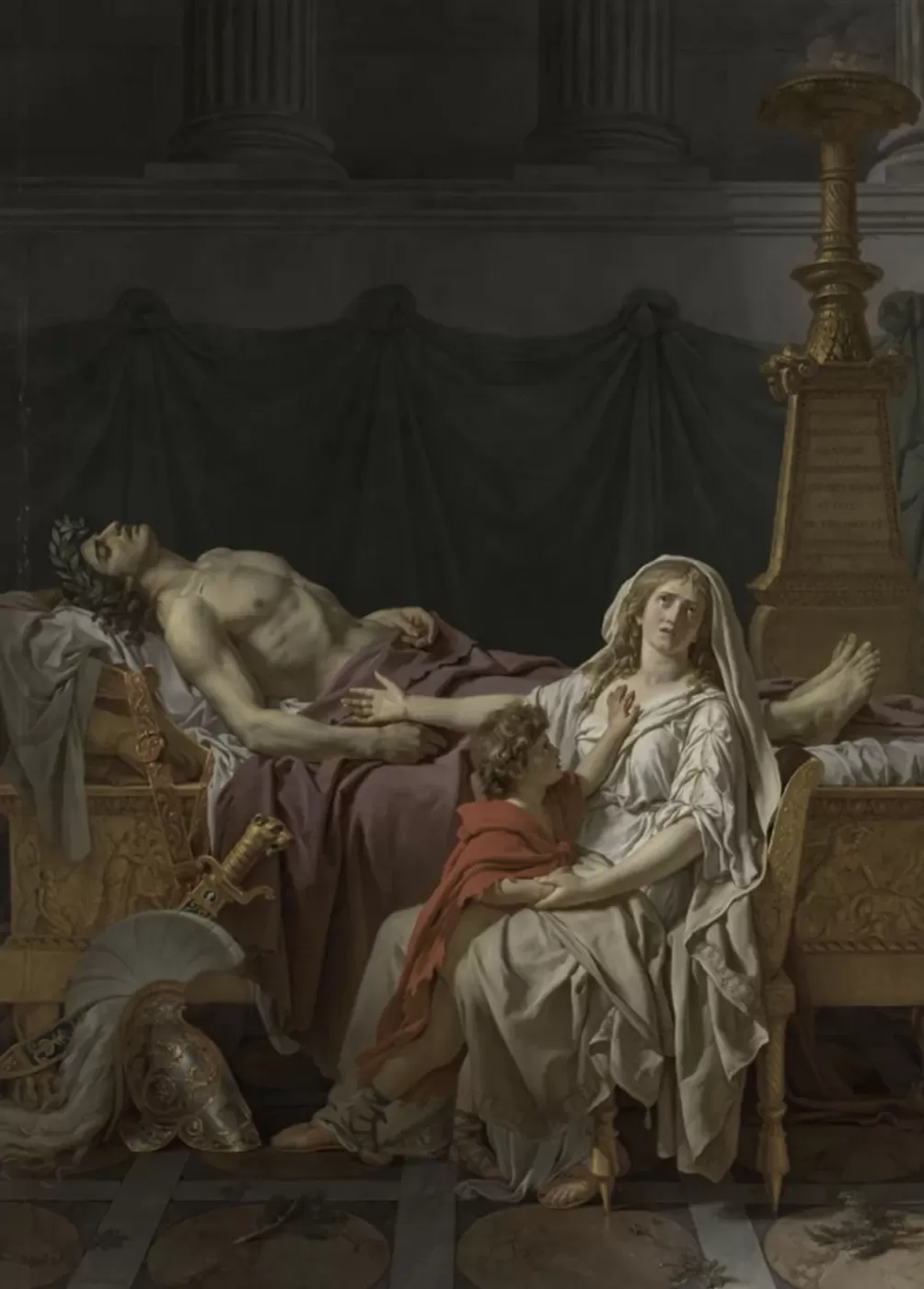 纪念雅克-路易·大卫，卢浮宫展《马拉之死》等名作-第12张图片-