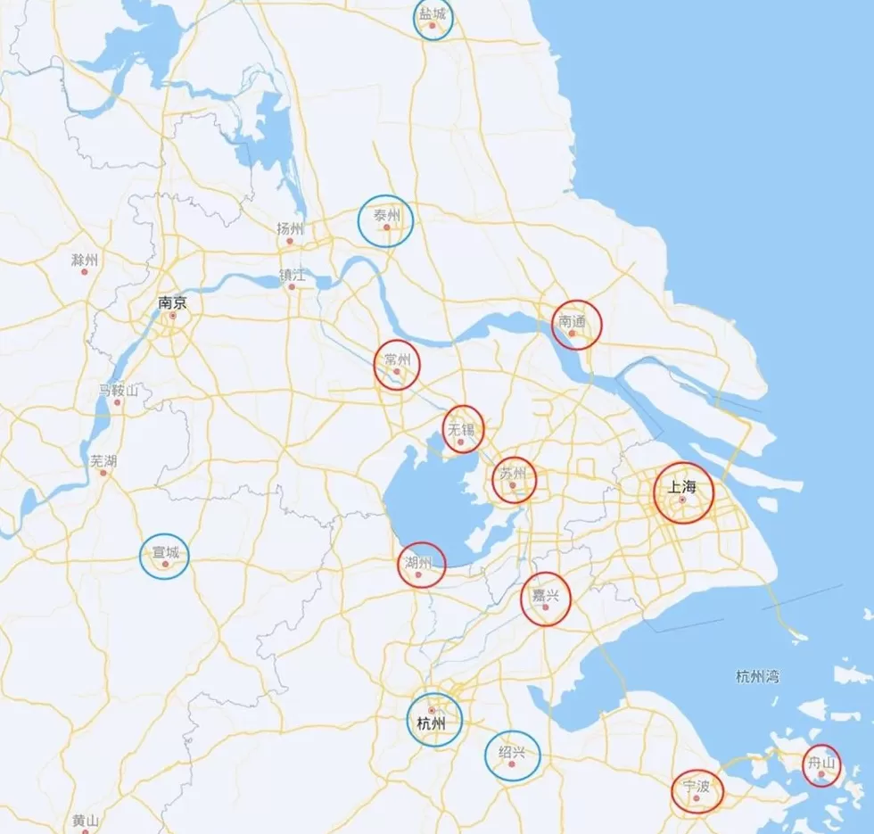 新城市志｜六大都市圈“建群”，长三角一体化如何形神兼备-第2张图片-