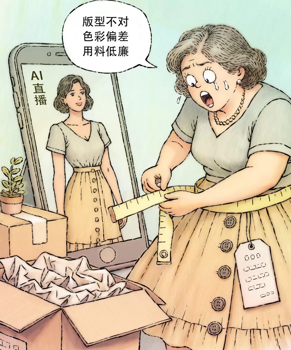 澎湃漫评｜小心AI直播间的“完美模特”-第1张图片-