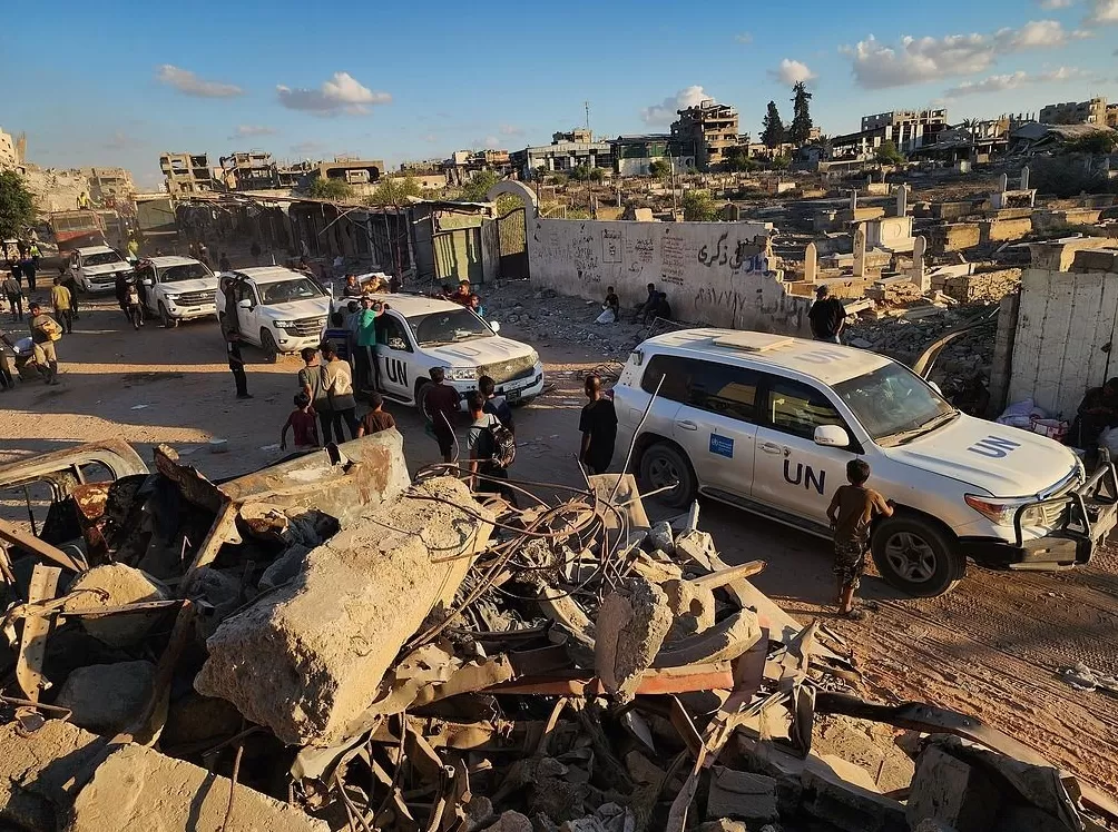 加沙停火·第1现场｜时隔6个月，燃料物资卡车首次进入加沙-第4张图片-