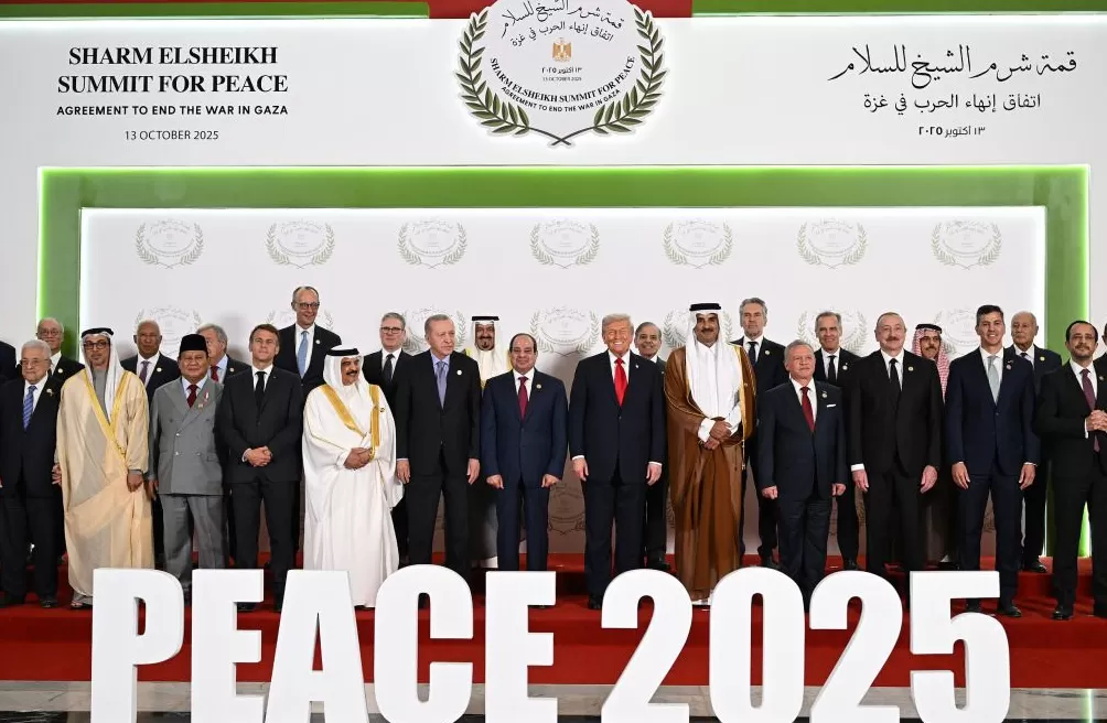 “和平峰会”闭幕，埃及发表声明重申支持“两国方案”-第1张图片-