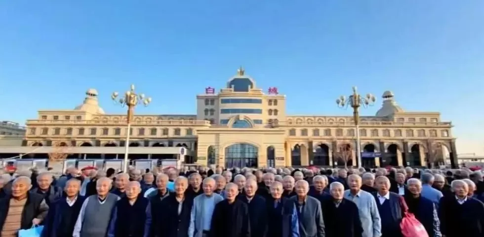 去追白城大姨的老头们-第2张图片-