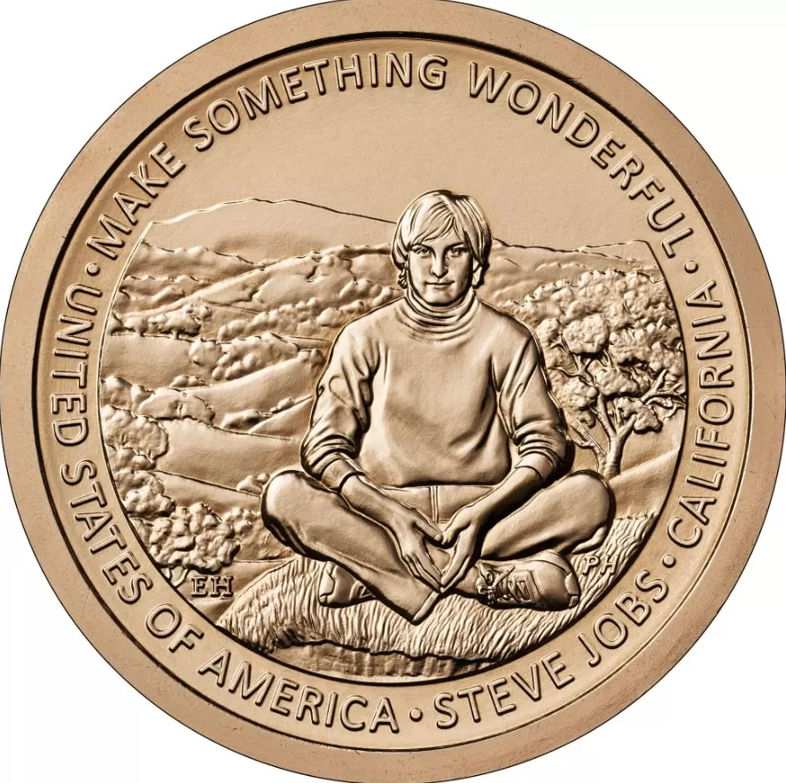乔布斯将登上美国创新1美元硬币，计划明年发行-第1张图片-