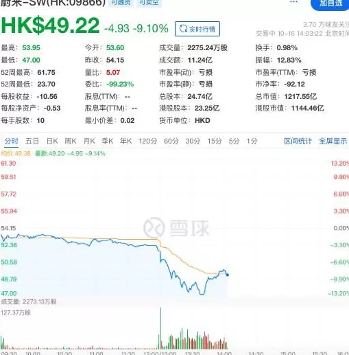蔚来汽车遭新加坡主权财富基金起诉，涉嫌夸大收入与利润，股价大跌-第1张图片-