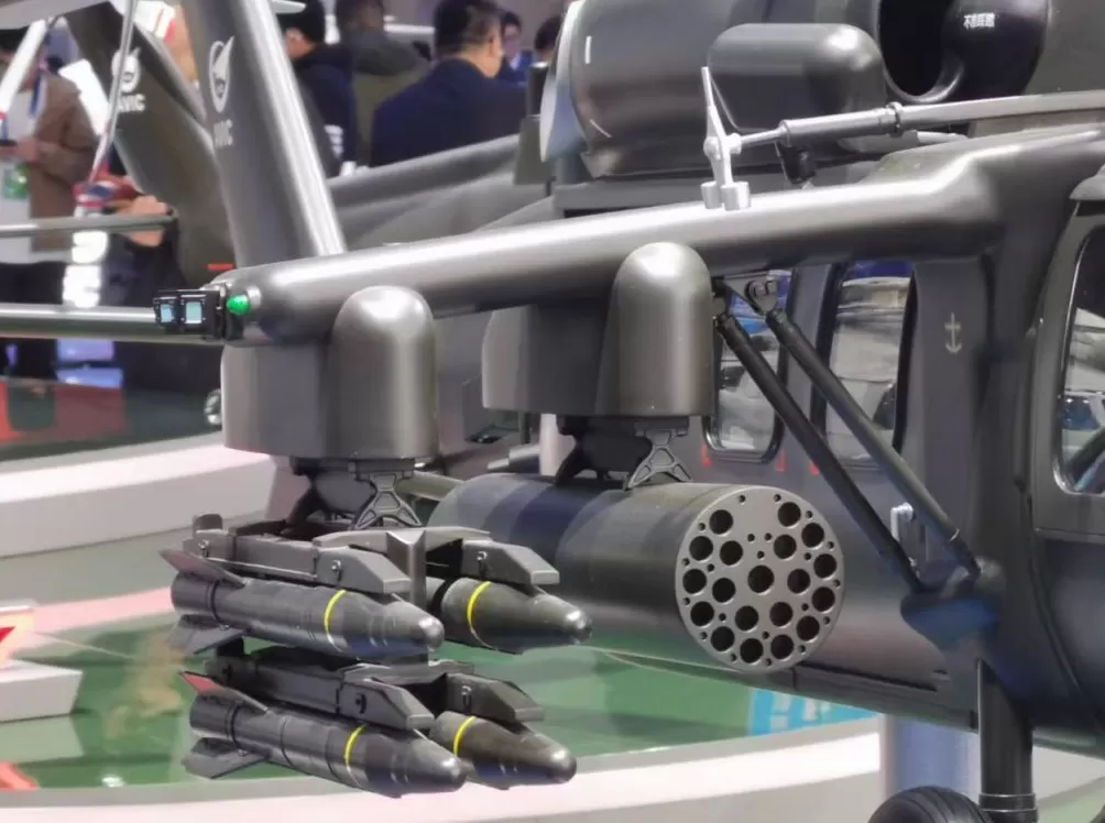 多图｜直-20T首次亮相直博会，火力堪比武装直升机-第3张图片-