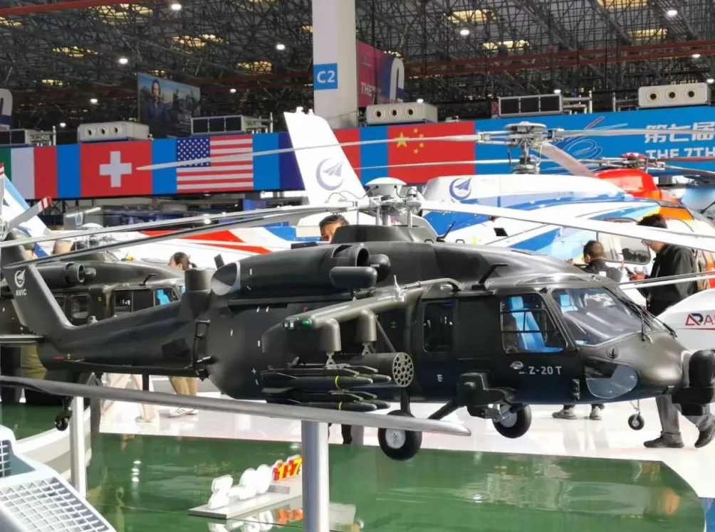 多图｜直-20T首次亮相直博会，火力堪比武装直升机-第5张图片-
