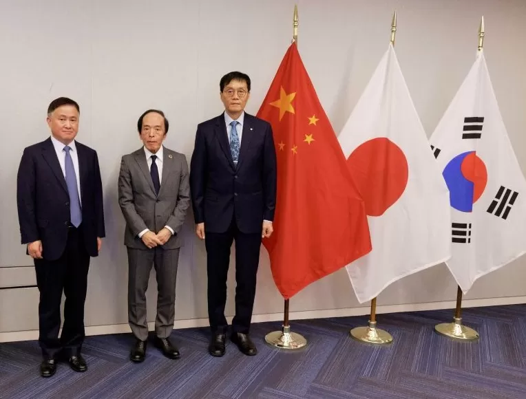 第十四届中日韩央行行长会议在华盛顿举行-第1张图片-