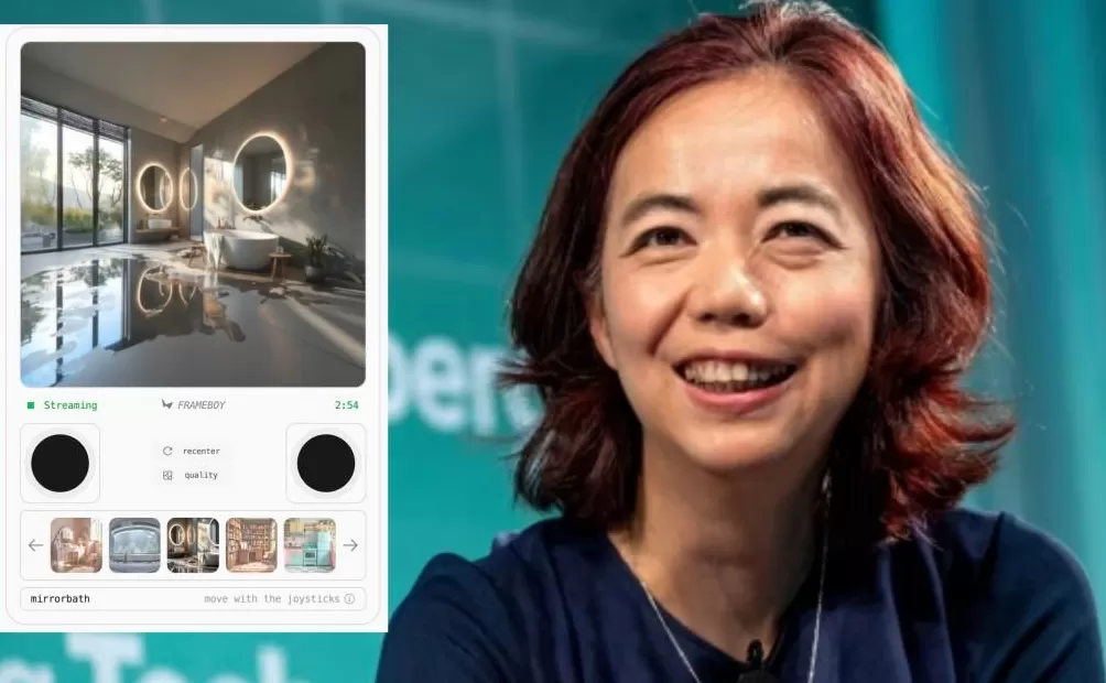 李飞飞世界模型大更新！实时生成3D世界，只要一块GPU-第1张图片-