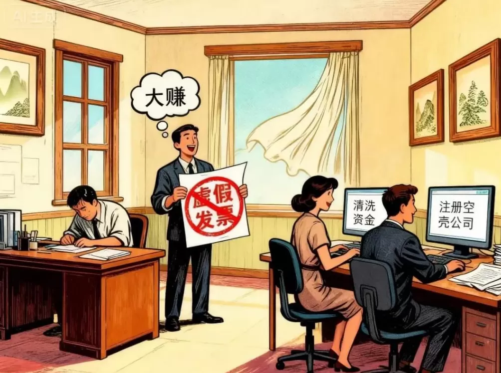 20平米小屋暗藏“发票工厂”，虚开发票4.6万份近3亿元-第2张图片-