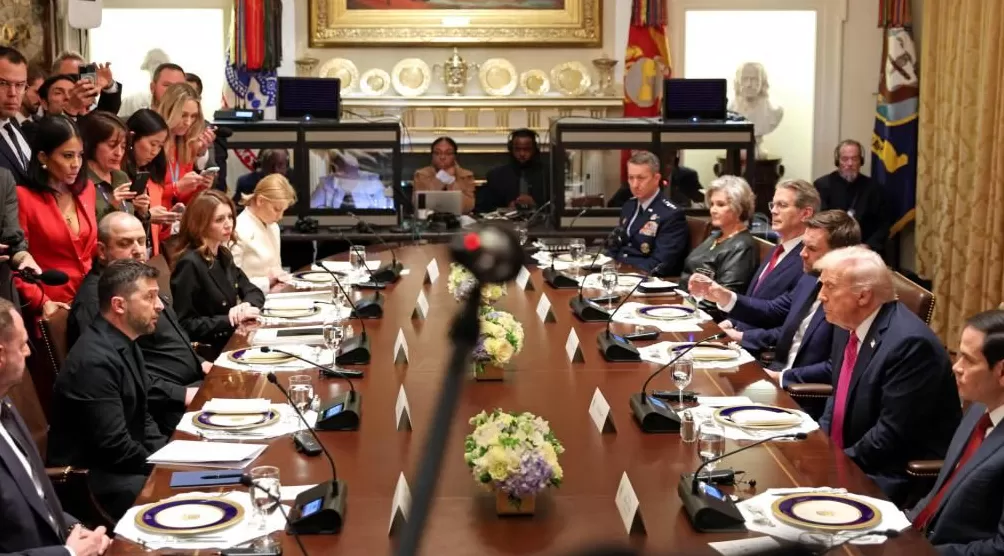 八个月内第三次访问白宫，泽连斯基与特朗普会晤！双方还讨论了“战斧”导弹等问题-第2张图片-