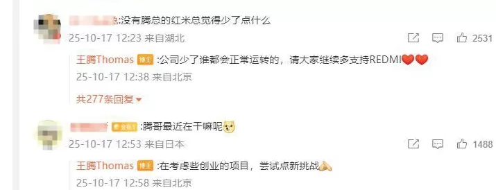 小米新任中国区市场部总经理，是她！王腾透露个人最新动态-第7张图片-