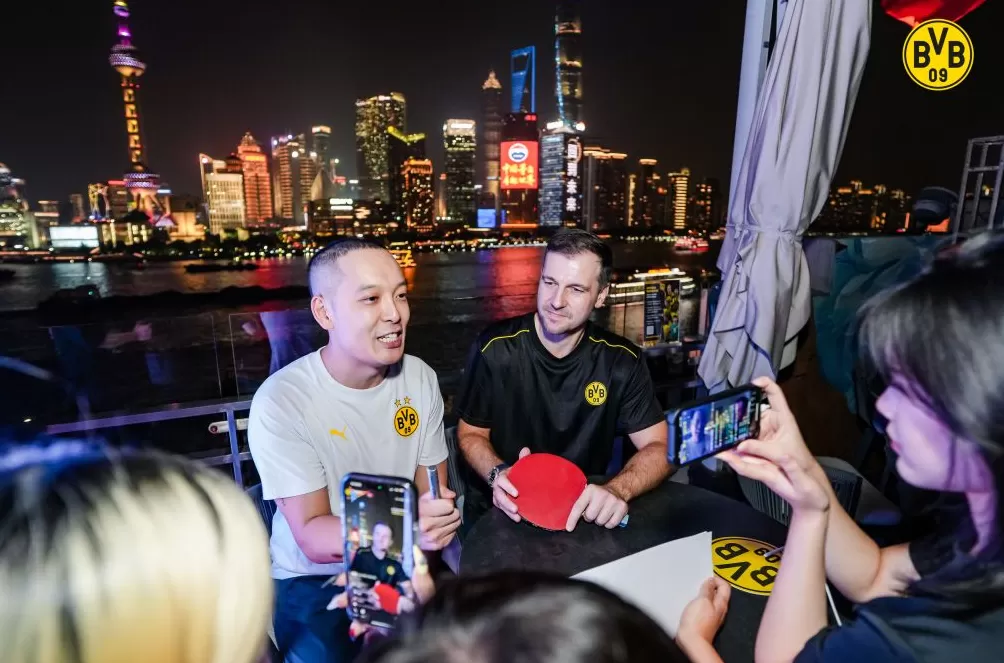 这一次以足球之名造访上海，波尔和樊振东火锅话友情-第5张图片-