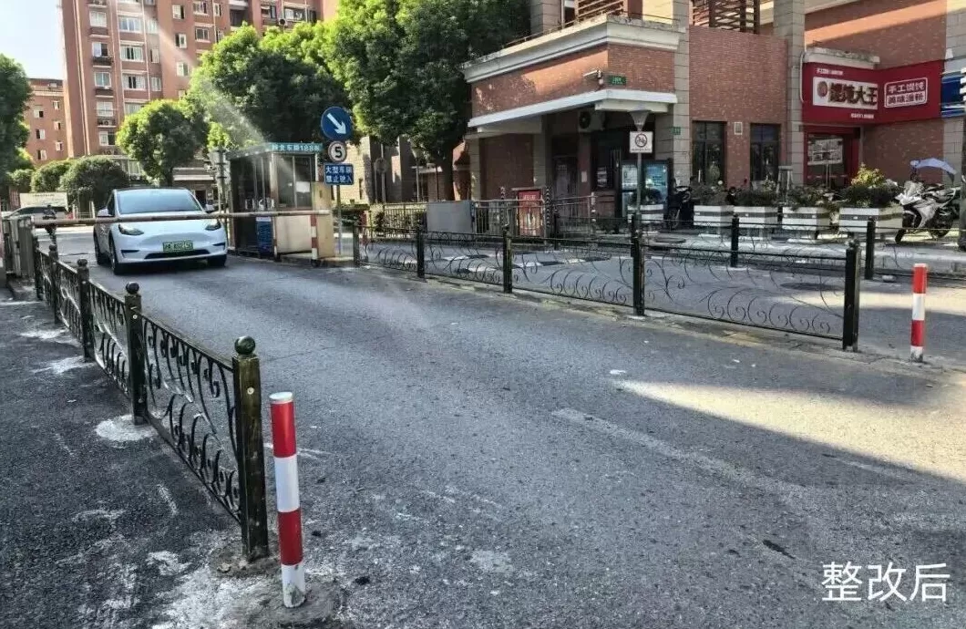 小区大门机动车、非机动车、行人混行，居民出行如何更安全？-第2张图片-