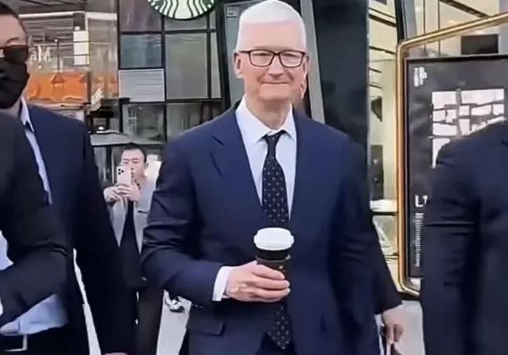 库克已在中国近一周！“正推动苹果智能进入中国”-第1张图片-