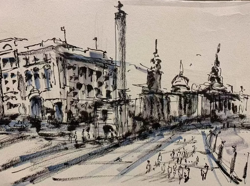 上海旅居⑥｜新加坡人陈祺竹：来上海，我用写生留下历史建筑-第7张图片-