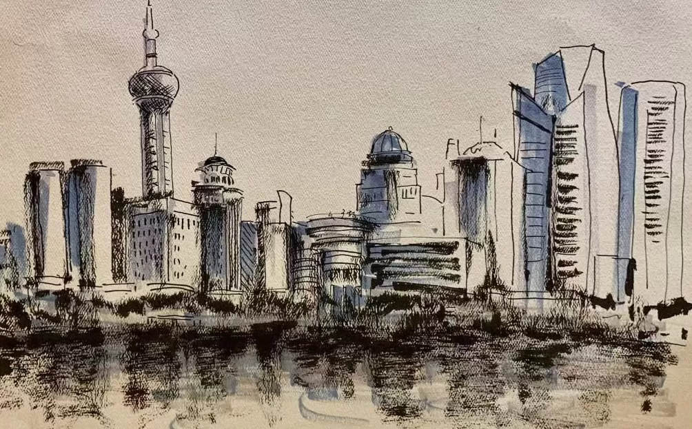 上海旅居⑥｜新加坡人陈祺竹：来上海，我用写生留下历史建筑-第9张图片-