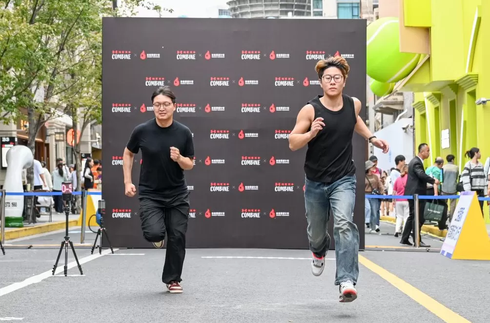 魔都眼｜步行街上玩拳击！周末张园打造城市运动场景新体验-第6张图片-