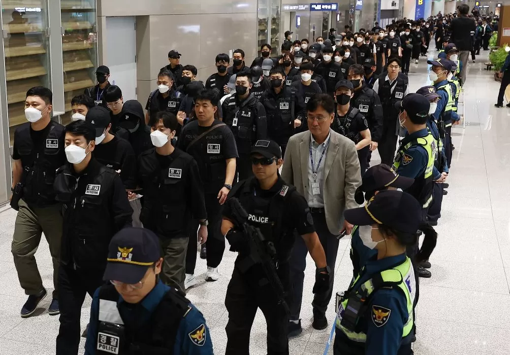 第1现场｜在柬参与电诈韩国人超千，警方已逮捕59名嫌疑人-第6张图片-