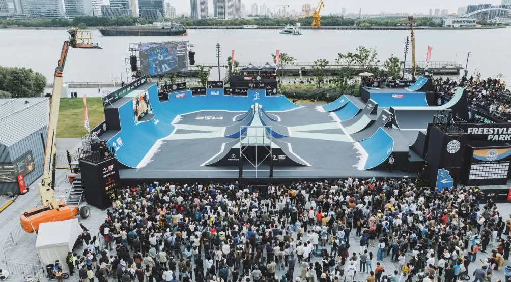 极限运动FISE上海站在徐汇滨江收官，4天接待近30万人次-第1张图片-