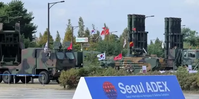 韩国最大规模防务展开幕，李在明：韩国成为全球第四大防务强国不是梦-第1张图片-