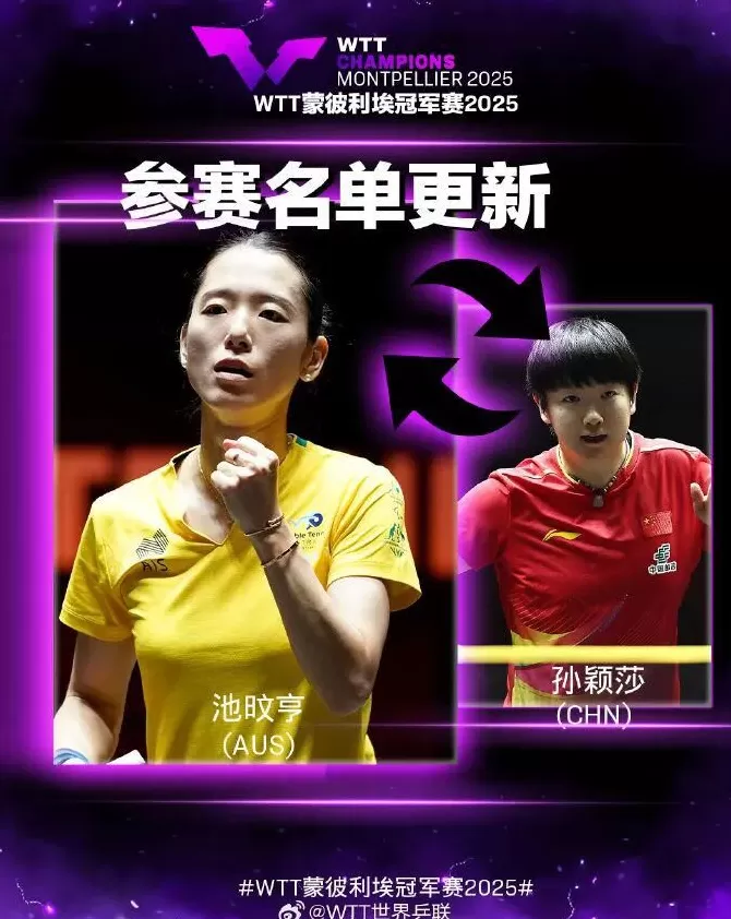 突发！王楚钦、林诗栋、梁靖崑、孙颖莎、王曼昱退赛-第2张图片-