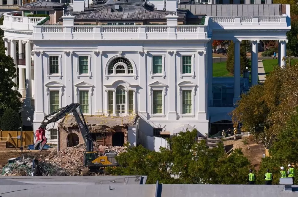 政府“停摆”空管停薪白宫宴会厅建造不停工-第1张图片-